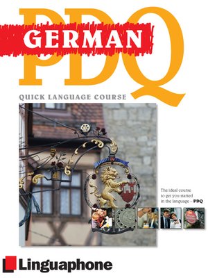 cover image of German PDQ Course